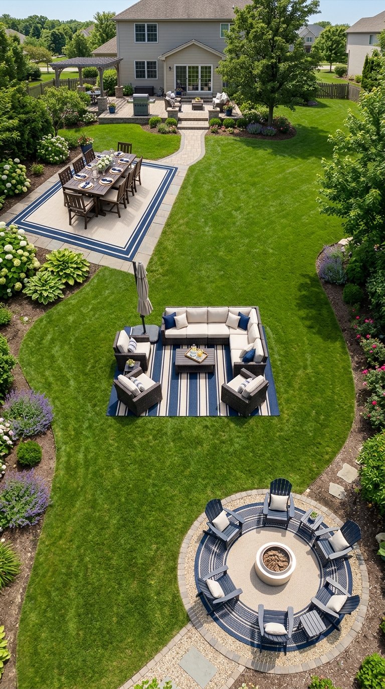 Multiple Small Rugs