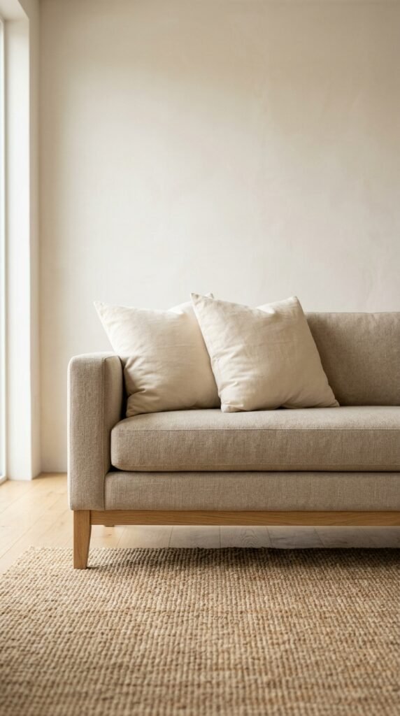 One Sofa in a Timeless Silhouette