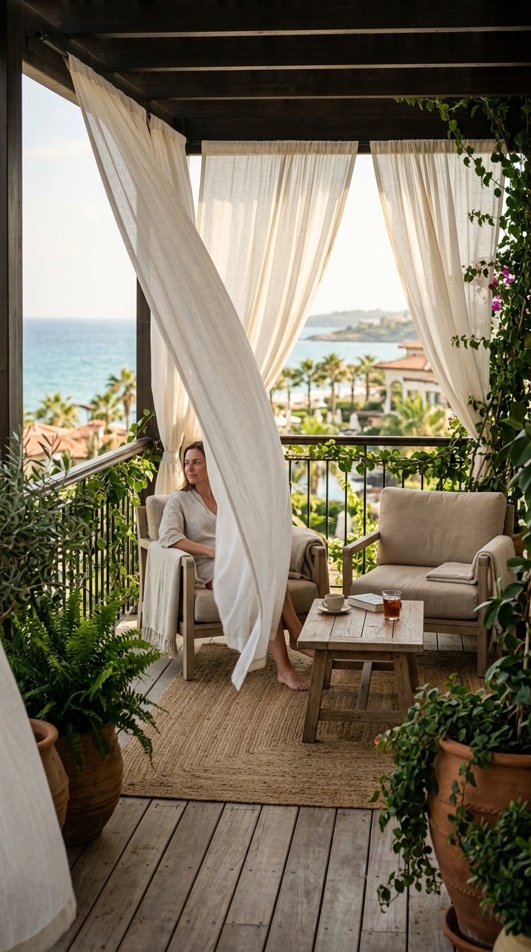 Outdoor Curtain Panel for Privacy and Style