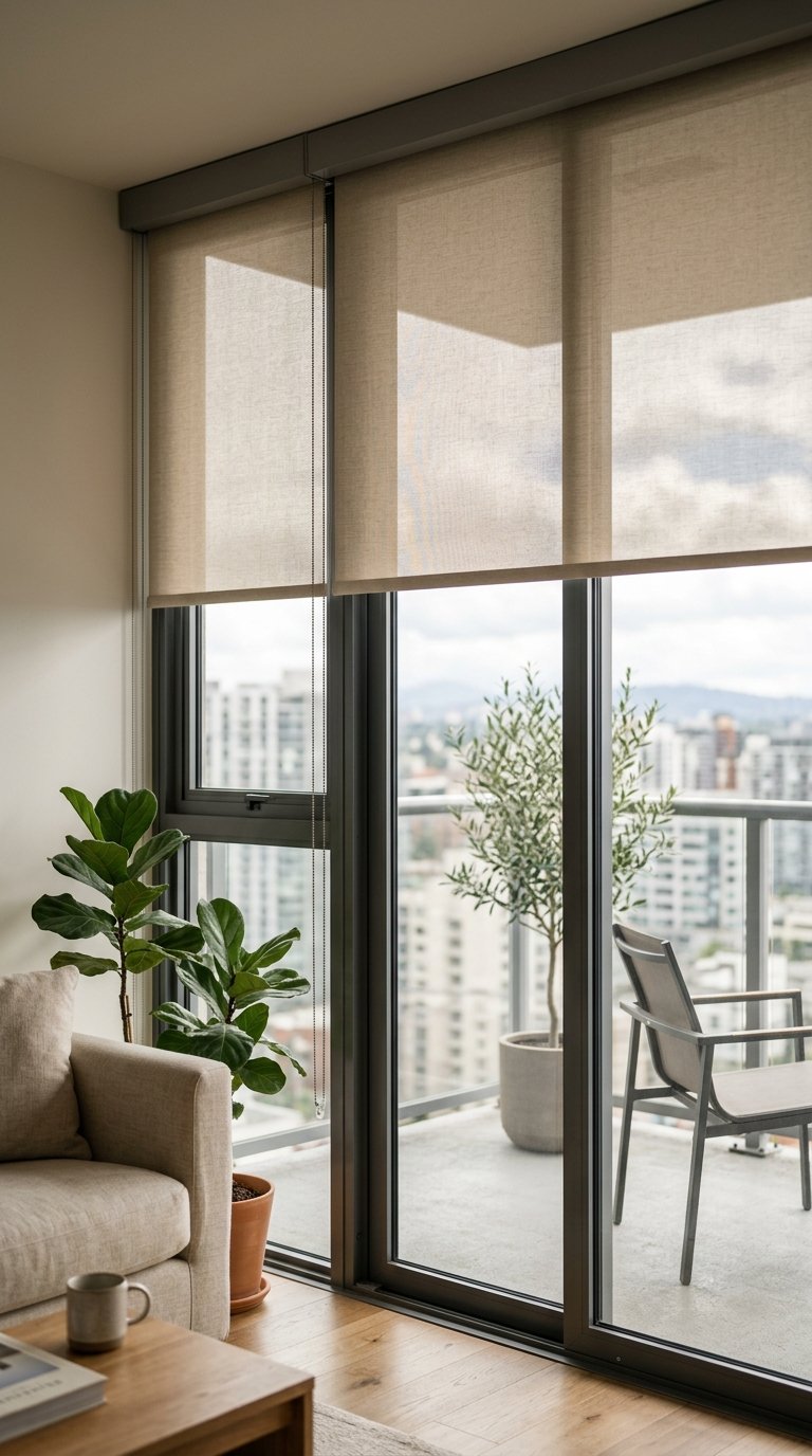 Outdoor Roller Blinds for Adjustable Coverage