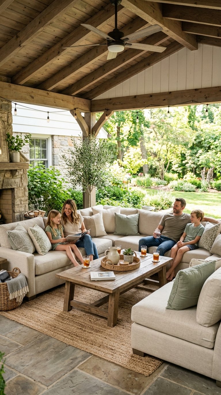 Outdoor Sectional Sofa for Maximum Seating