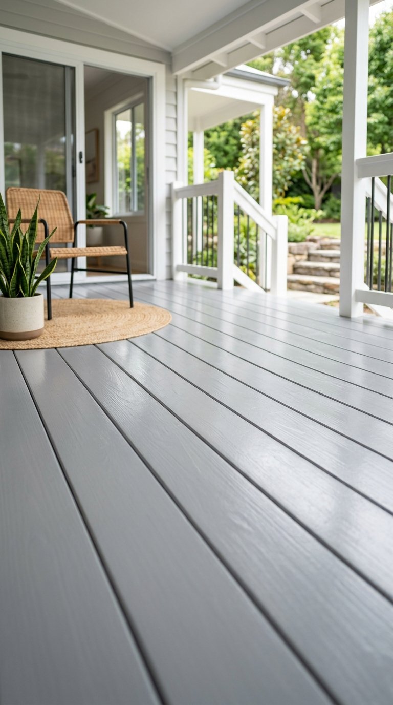 Paint or Stain the Porch Floor