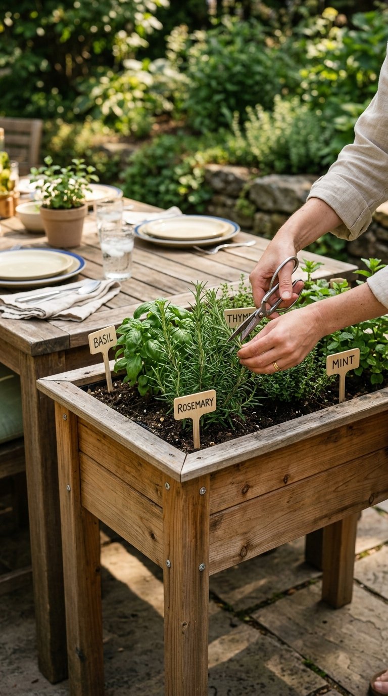Plant an Herb Garden Within Arm's Reach