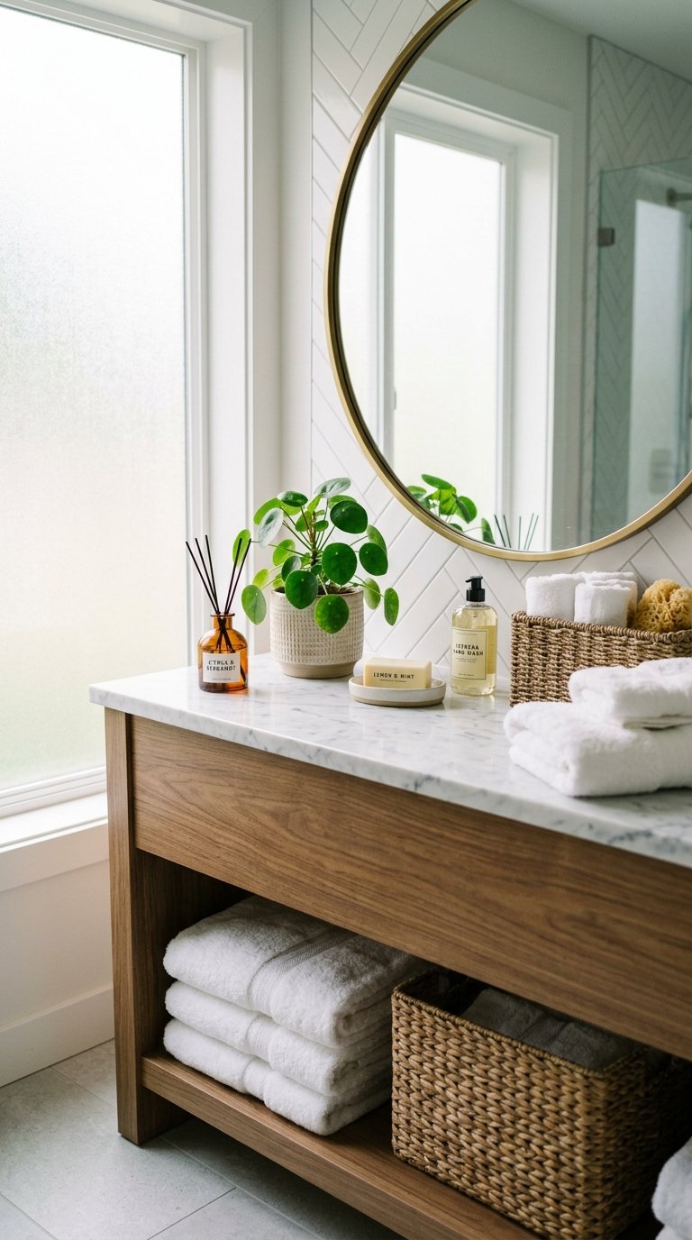 Refresh Your Bathroom With Summer Touches