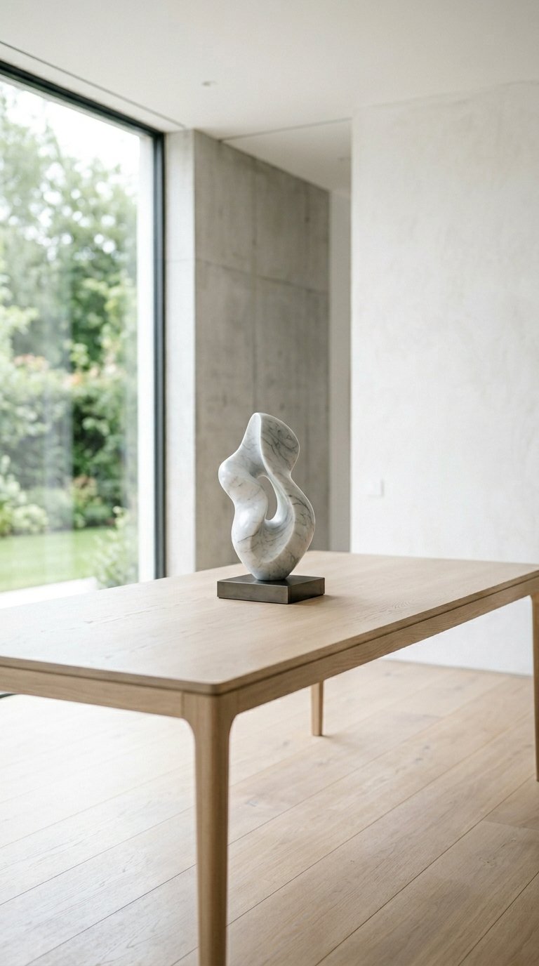 Sculptural Object as a No-Maintenance Centerpiece