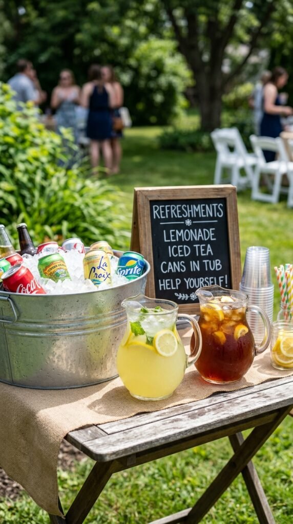 Set Up a DIY Drink Station