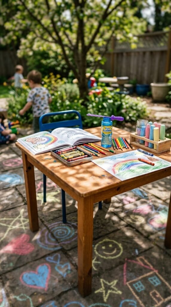 Set Up a Kids' Activity Corner