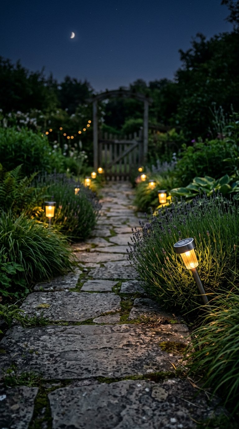 Solar Path Lights for a Zero-Wiring Solution