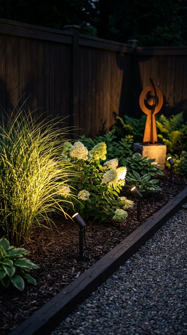 Spotlights for Your Garden Beds