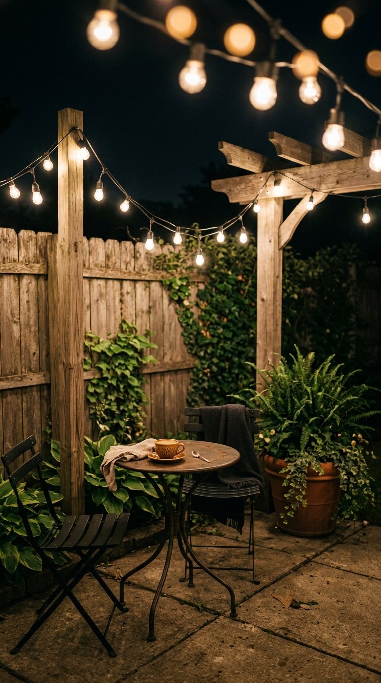 String Lights Are the MVP of Backyard Lighting