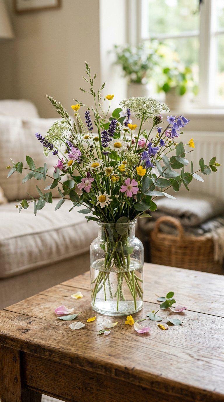 Style Your Coffee Table With Foraged or Garden-Clipped Stems