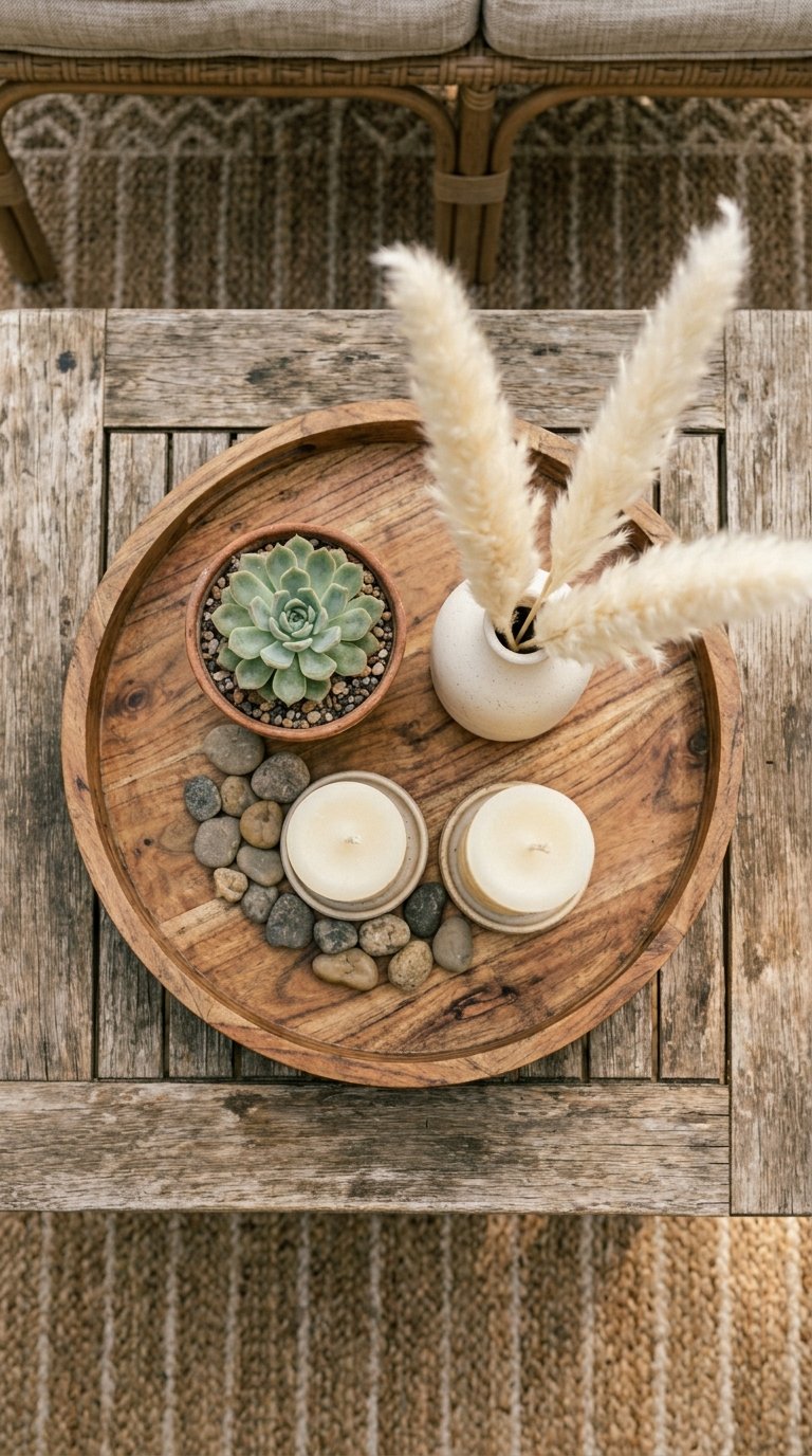 Style a Boho Centerpiece on Your Patio Table