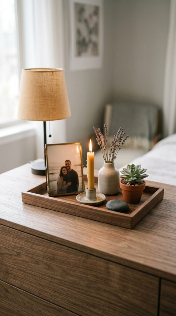 Style the Dresser Top as a Personal Altar