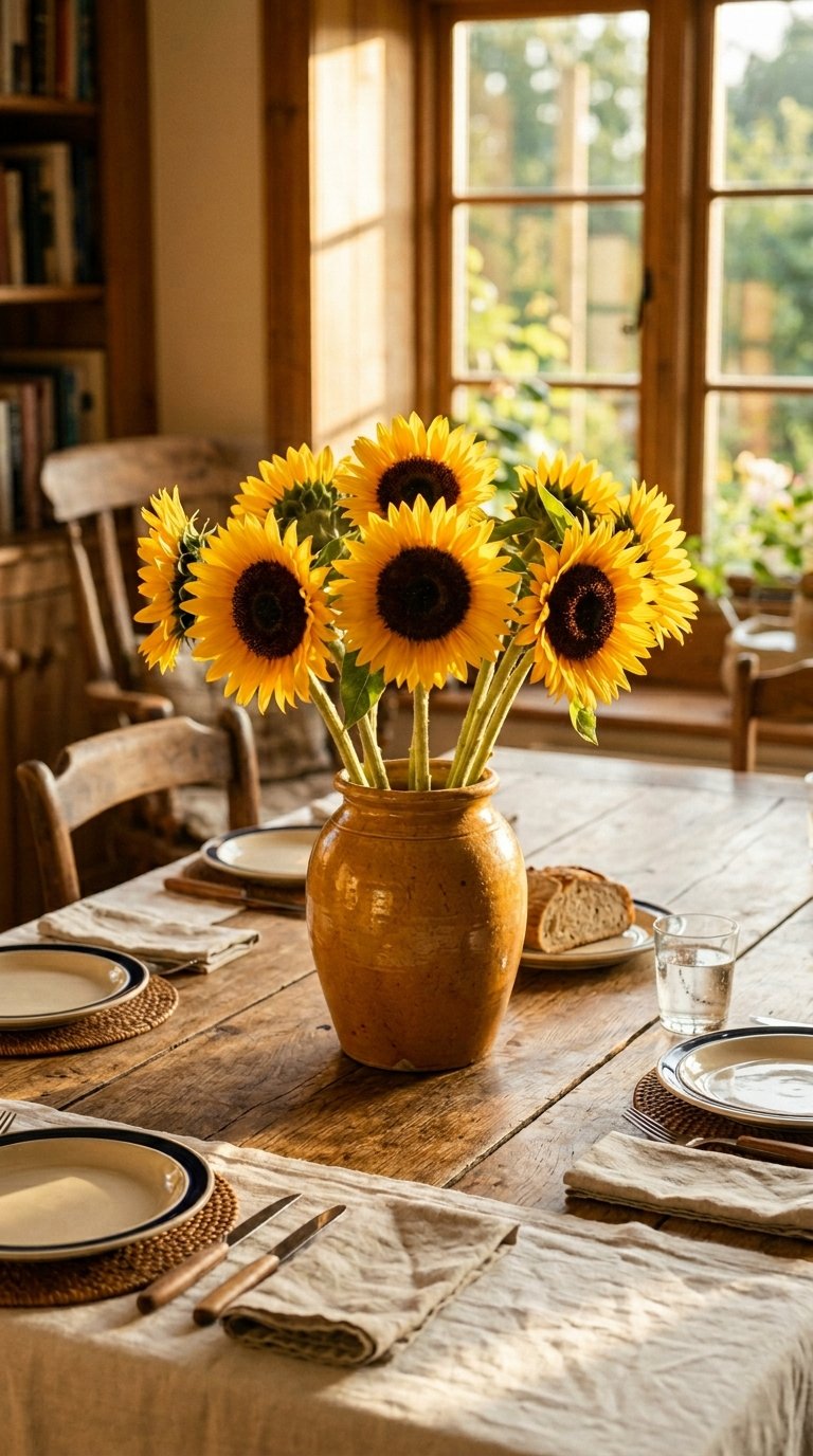 Sunflower Statement Centerpiece