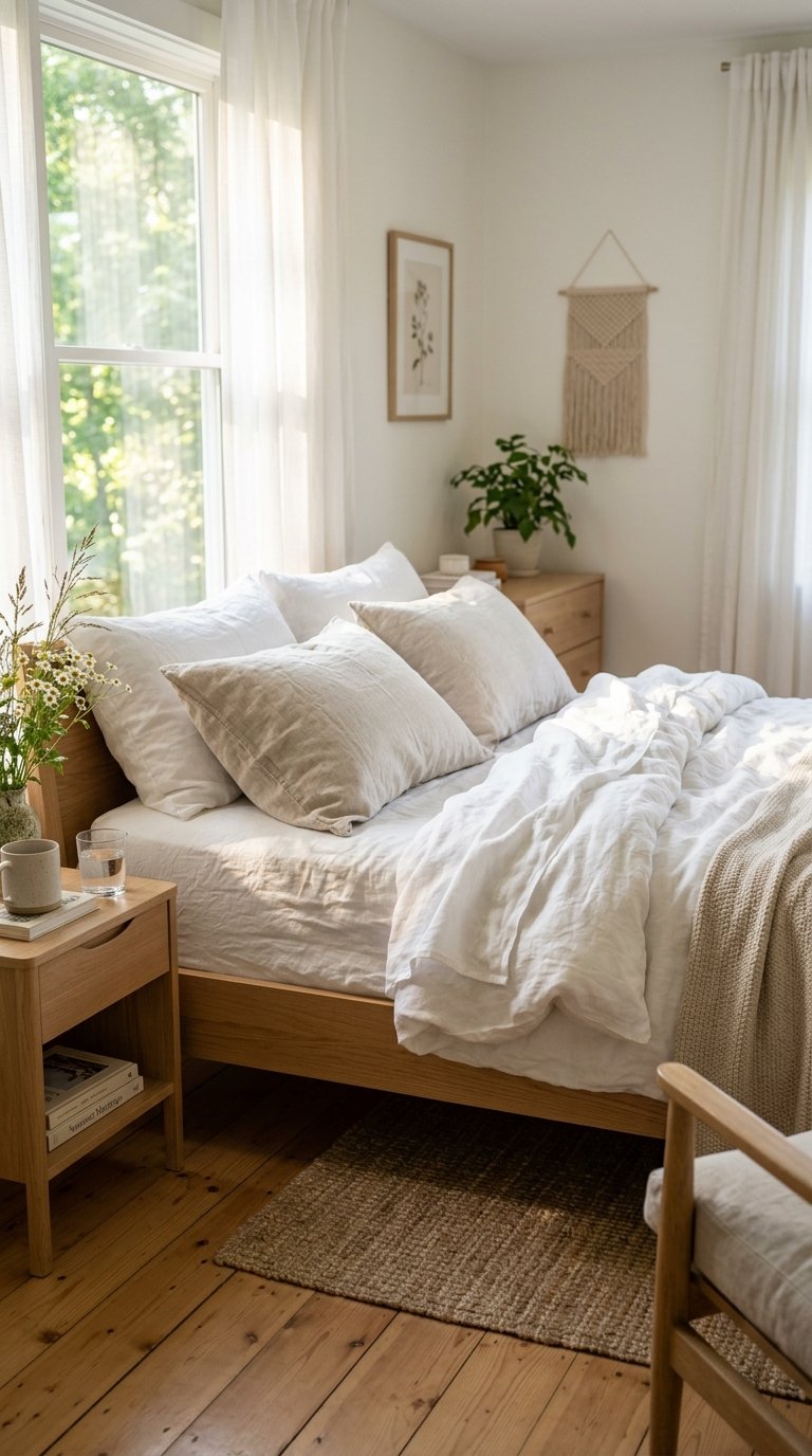 Switch Your Bedding to Lightweight Linen
