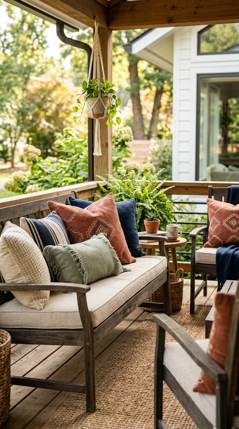 Throw Pillows for Color and Comfort