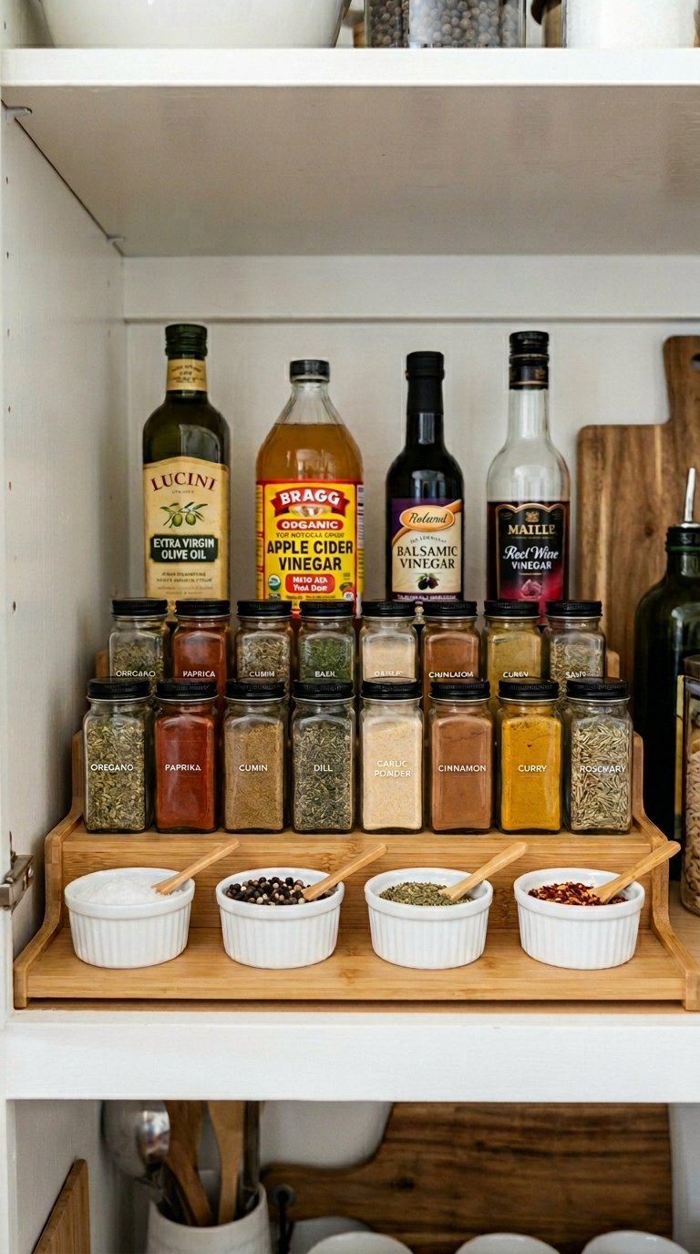 Tiered Spice Steps