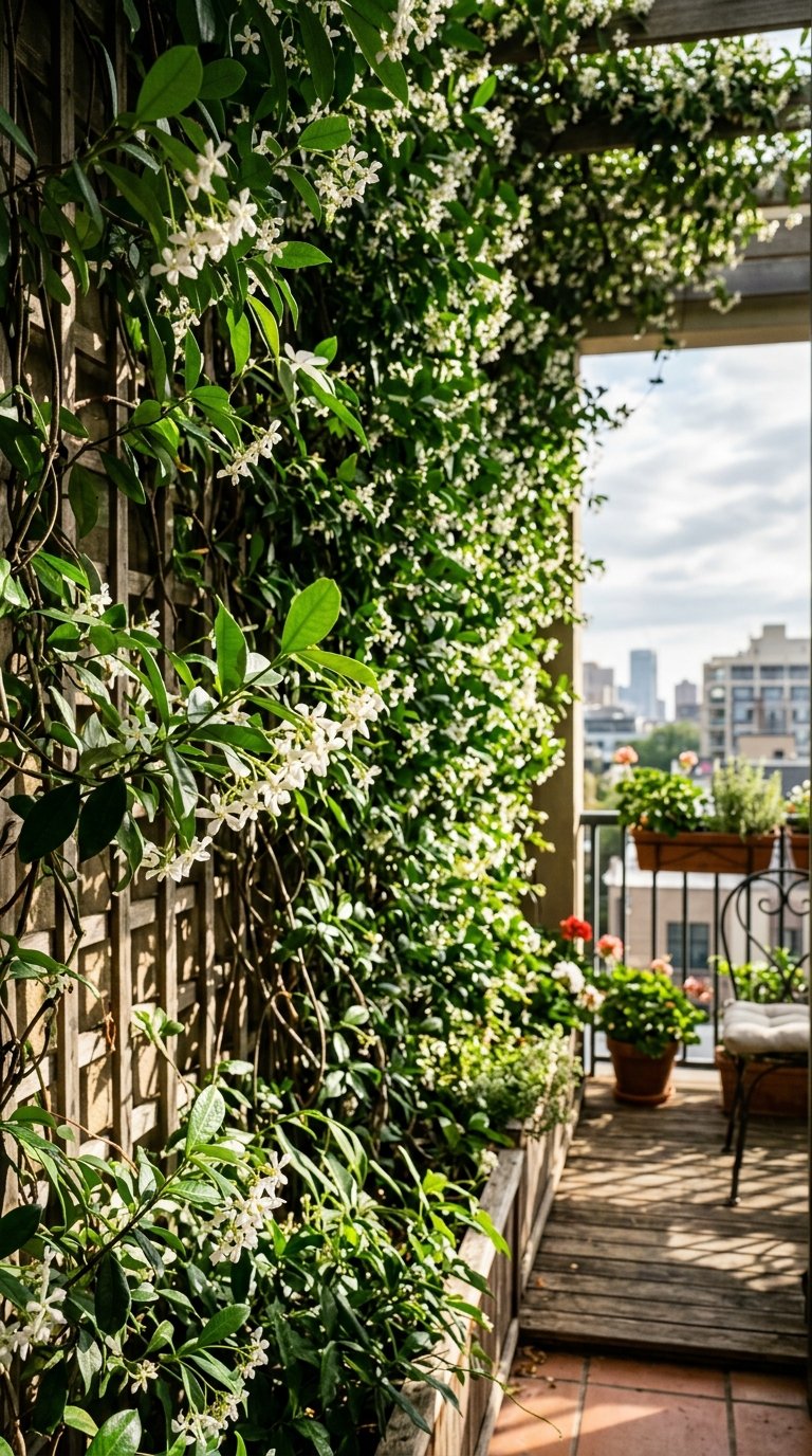 Train Climbing Plants Up a Trellis Frame