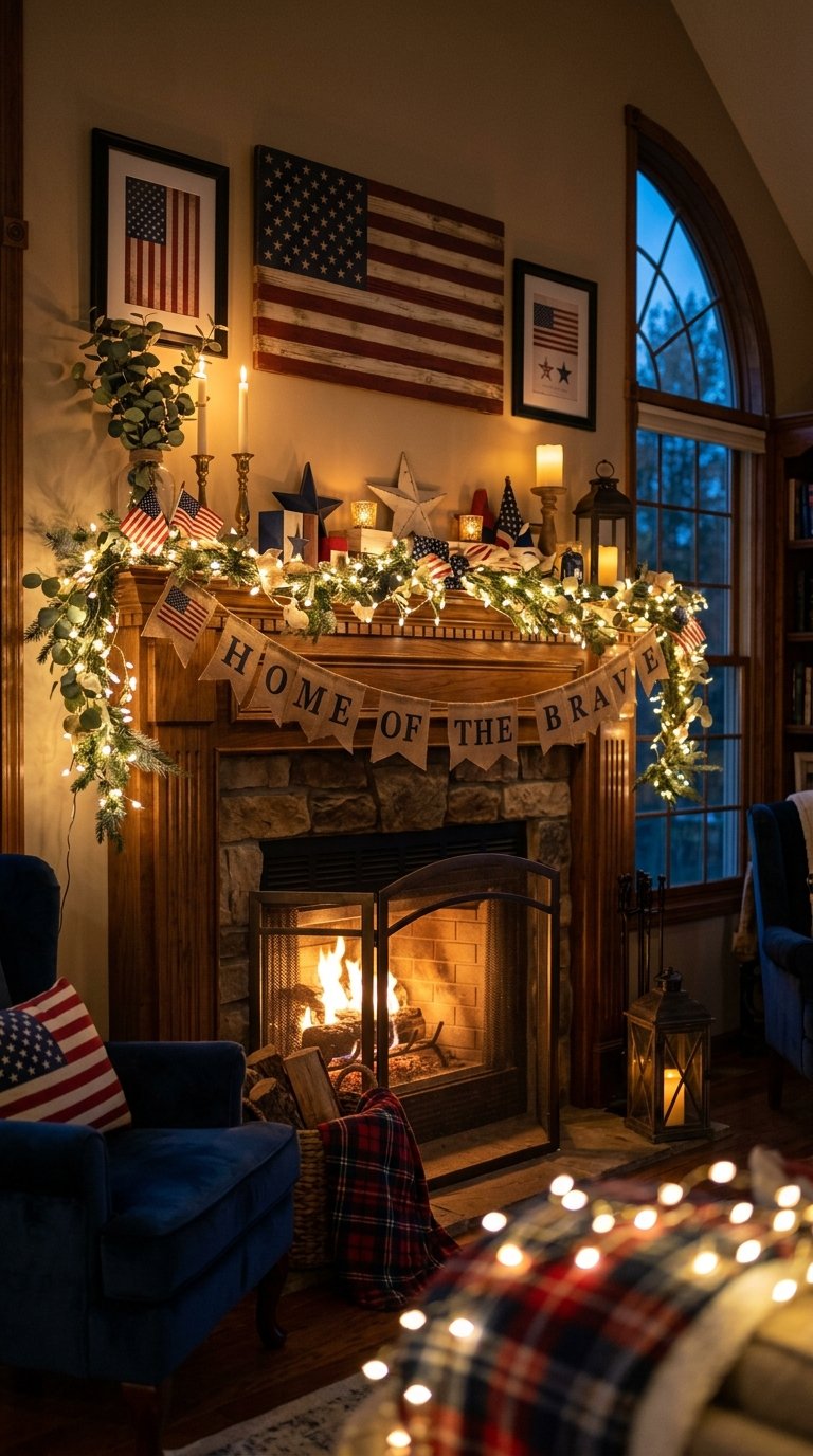 Use Battery-Operated Fairy Lights for Evening Ambiance