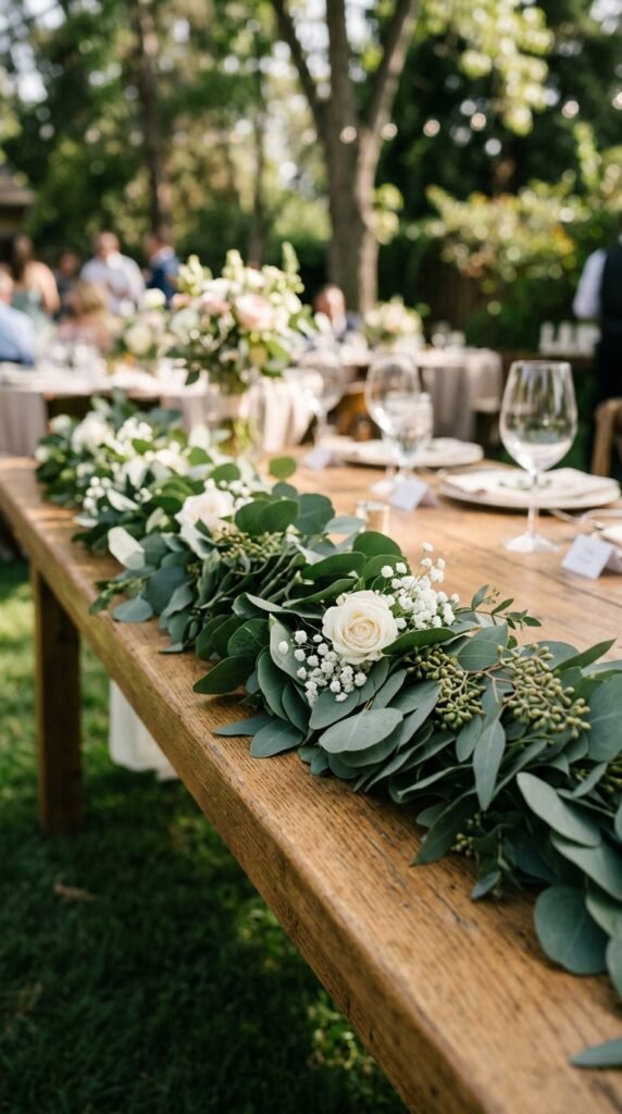 Use Greenery Garlands for a Fresh, Natural Look