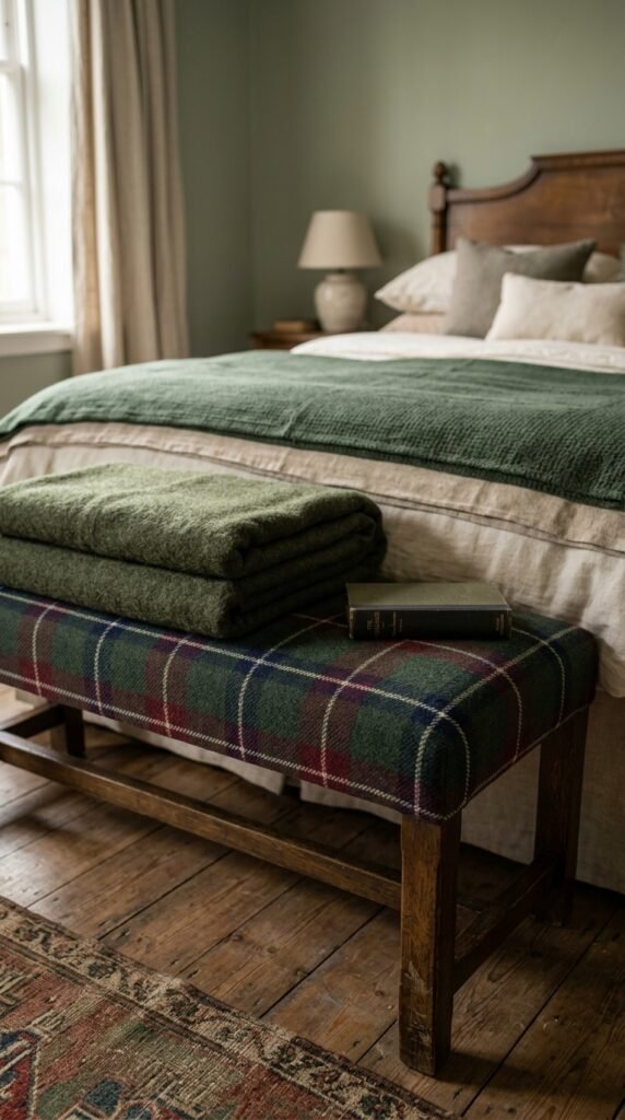 Use Plaid or Tartan Textiles
