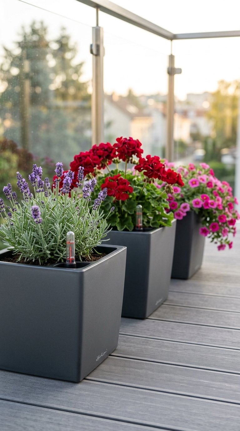 Use Self-Watering Planters for Low-Maintenance Plant Care