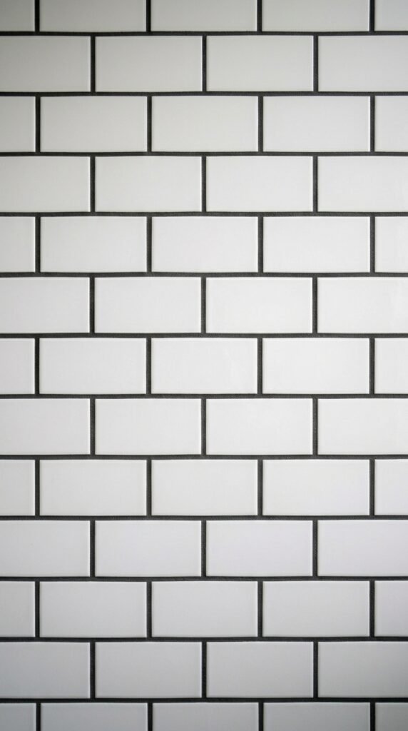 Use Subway Tile With Dark Grout