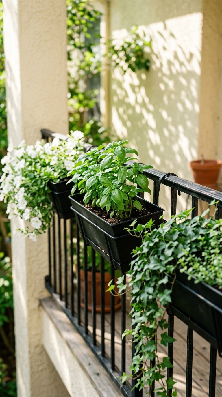 Use Vertical Space With Wall-Mounted Planters