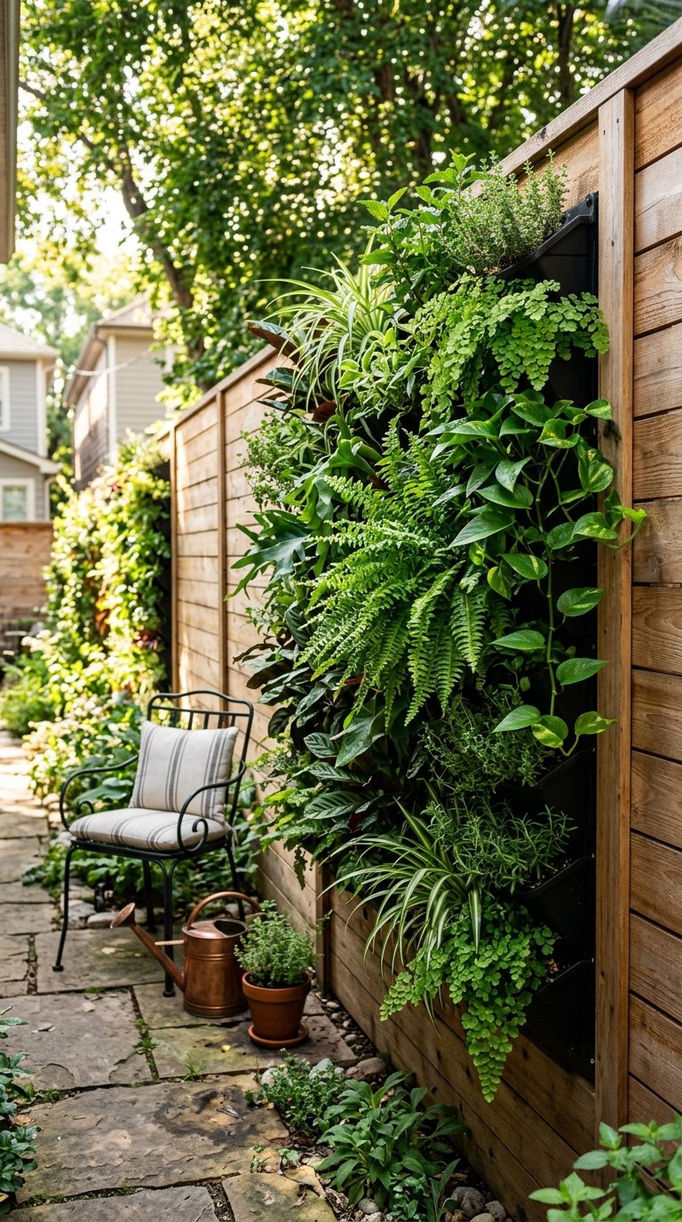 Use Vertical Space With a Living Wall