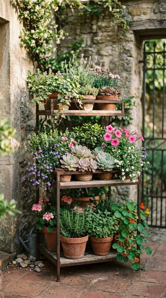  Vertical Stacked Planters