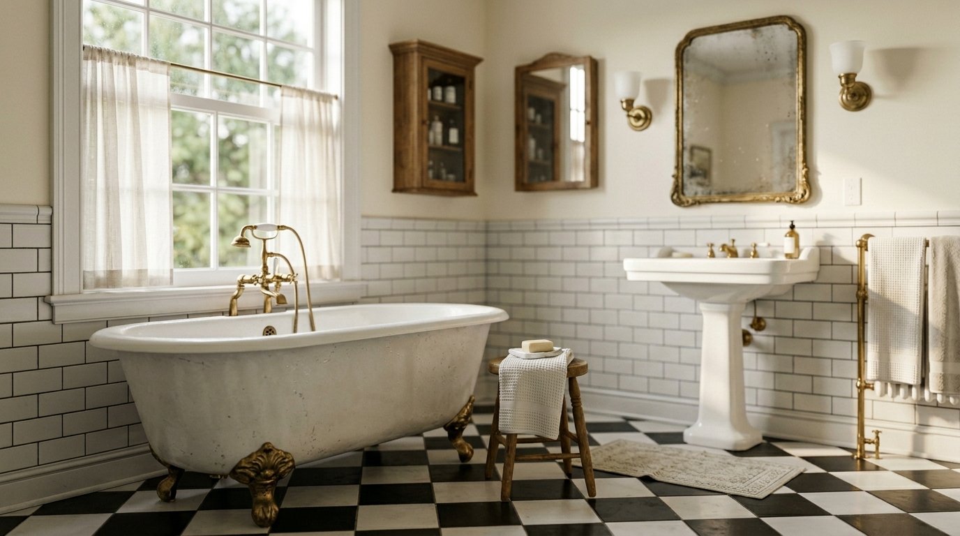 Vintage Bathroom Decor Ideas