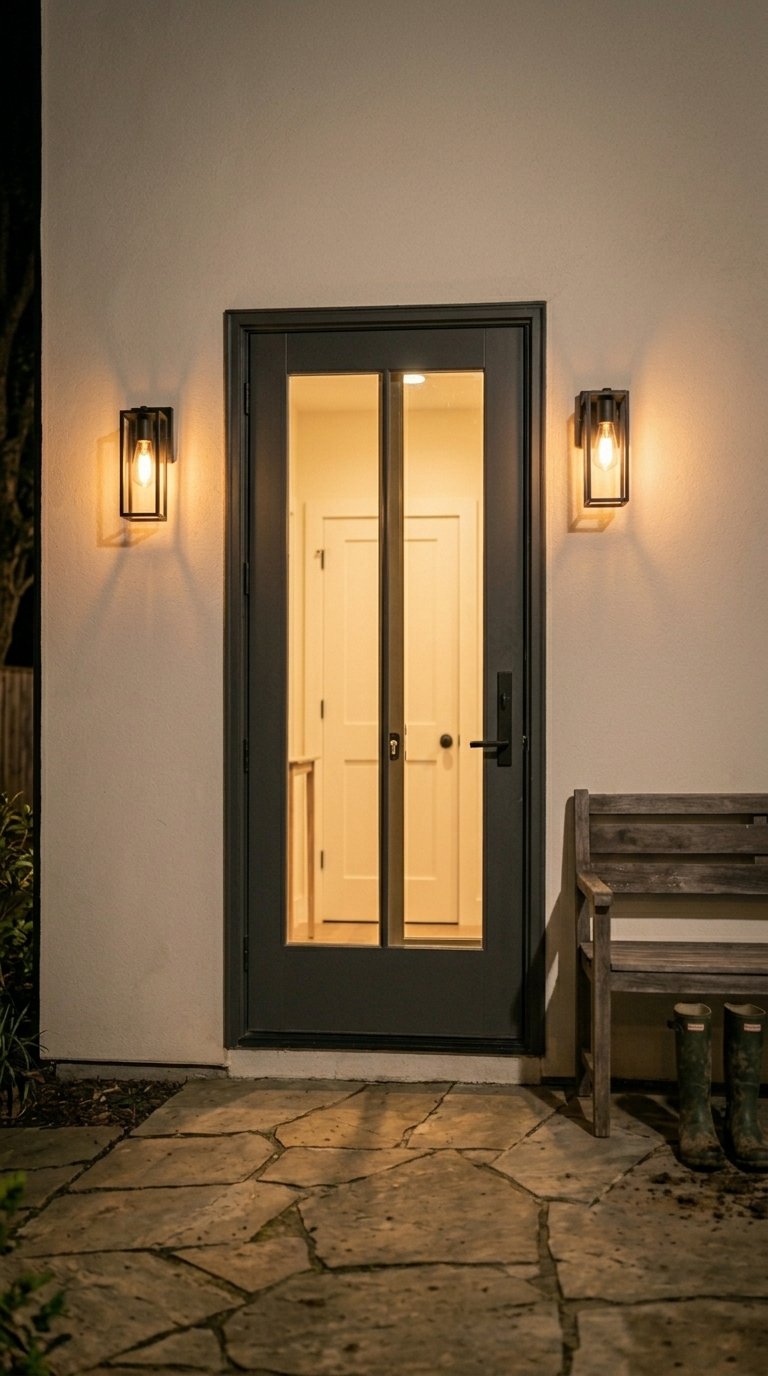 Wall Sconces on Exterior Walls