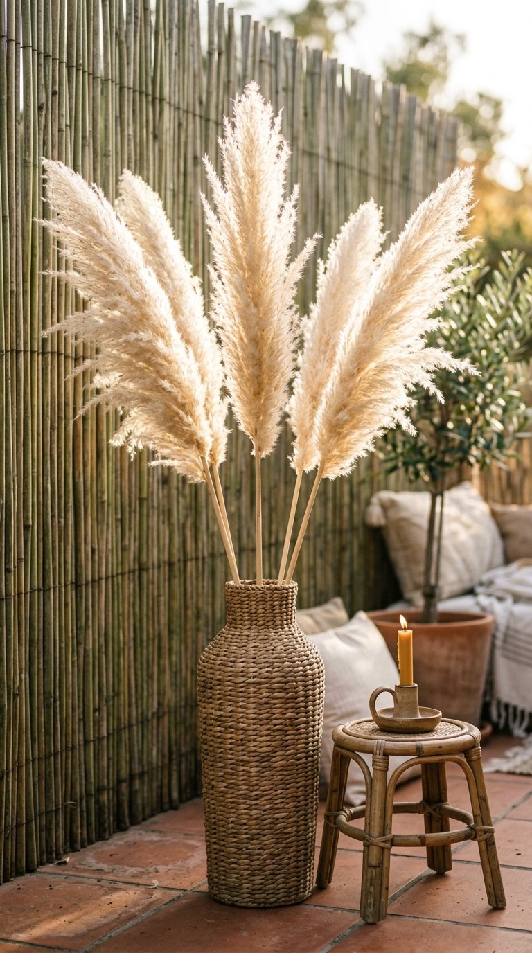 Weave Dried Pampas Grass 