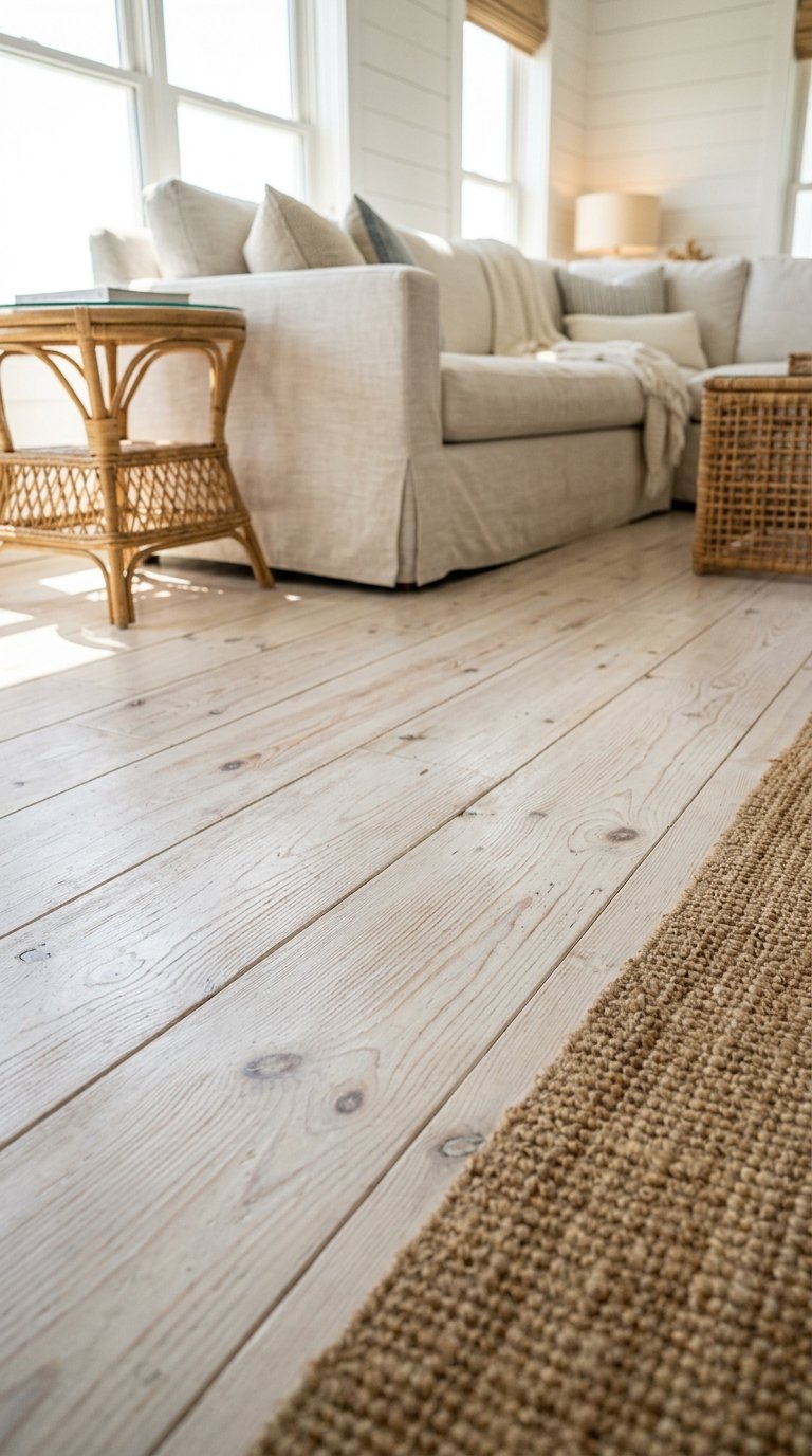 Whitewashed Wood