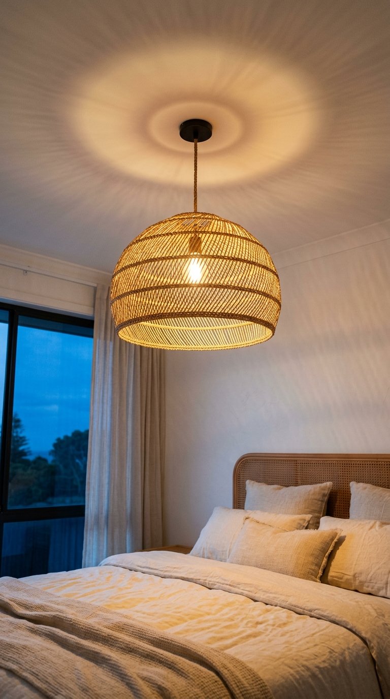 Woven Pendant Light