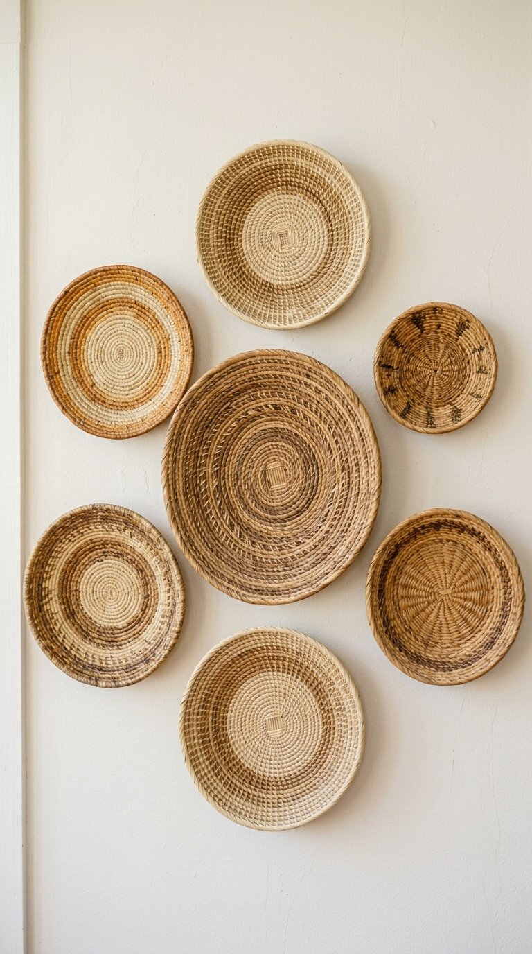 Woven Seagrass Wall Basket Gallery
