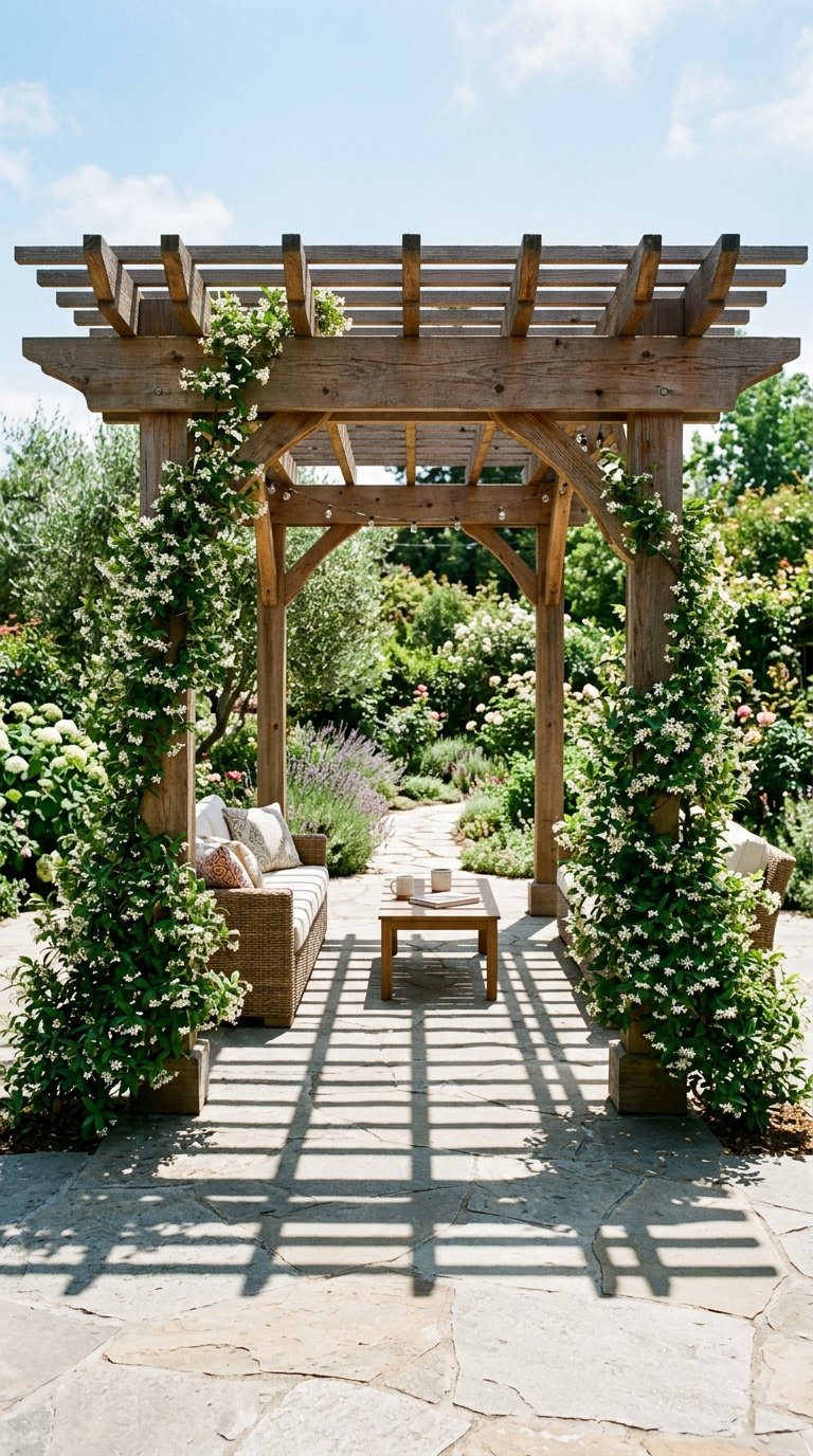 a Pergola as Your Overhead Structure