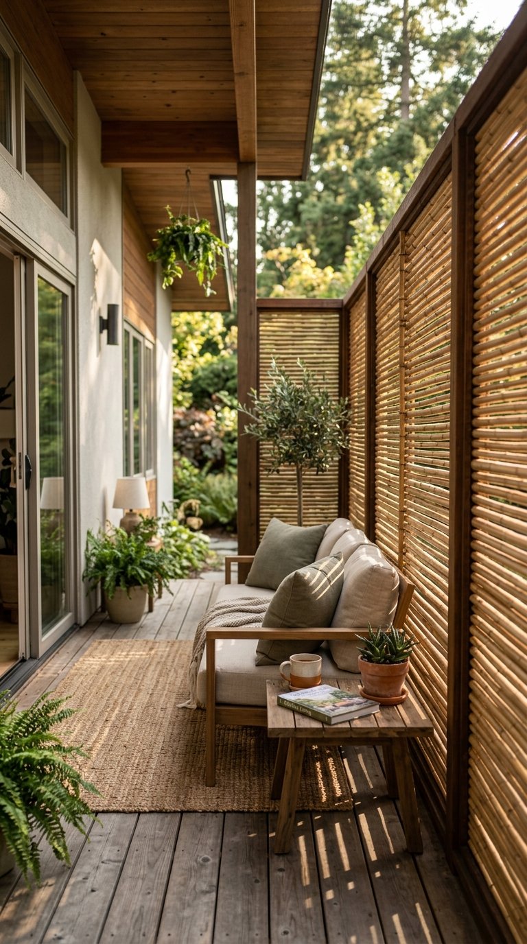 a Porch Privacy Screen