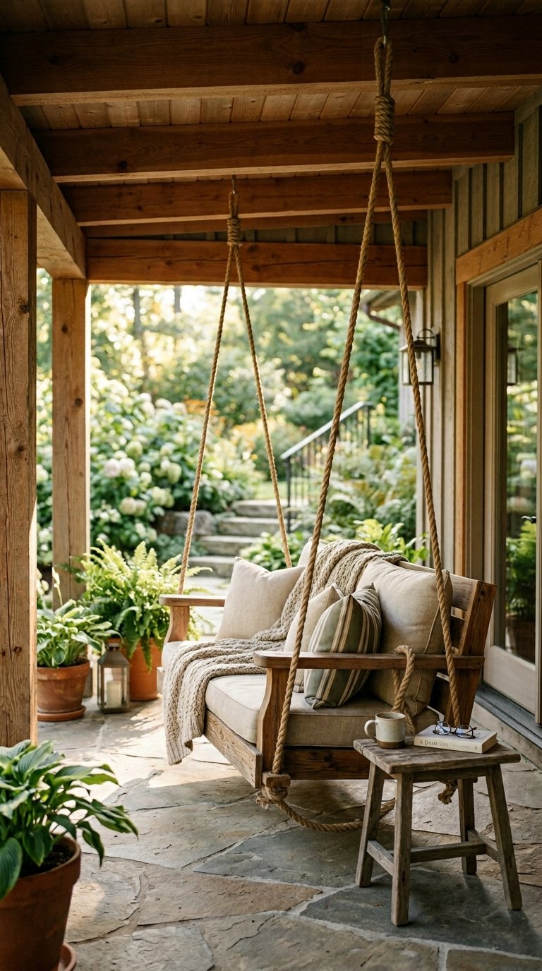 a Porch Swing for Instant Character