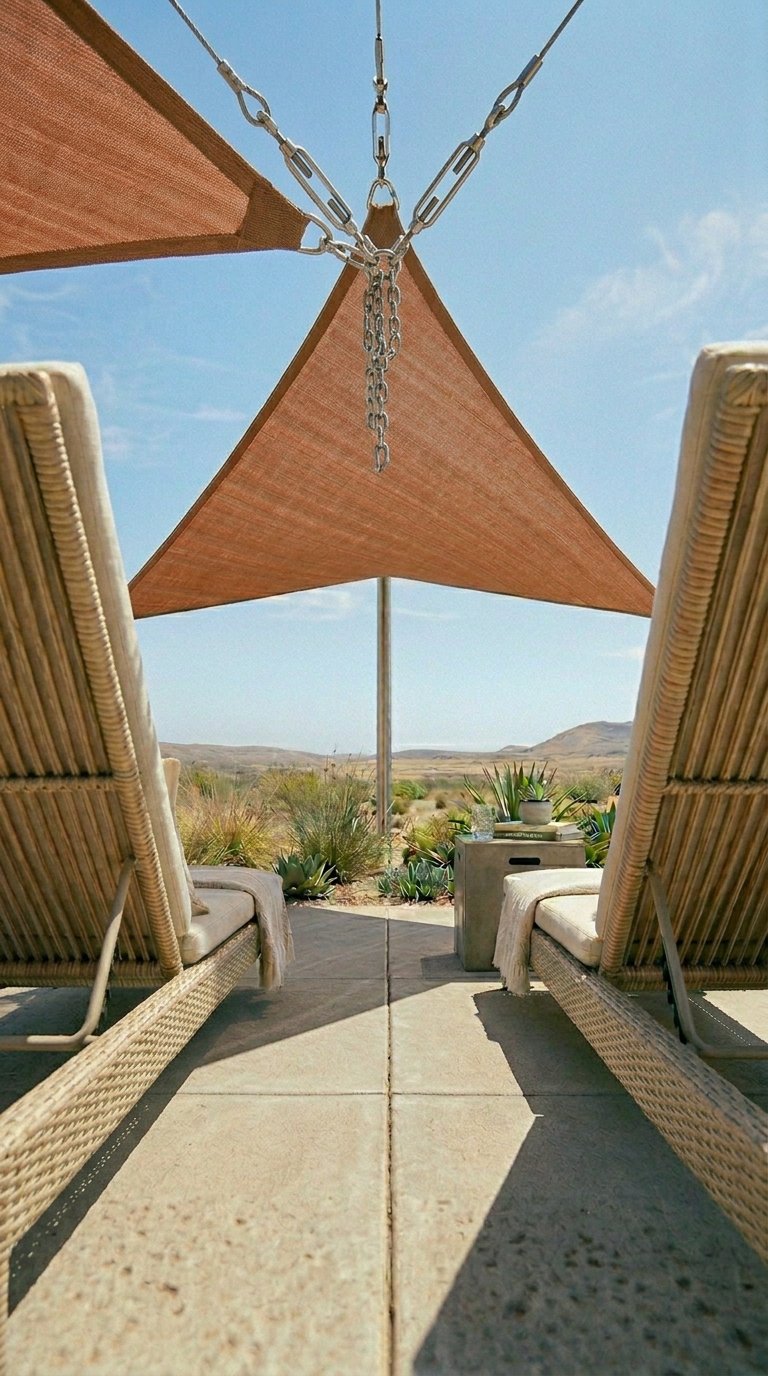 a Shade Sail for Sun Control