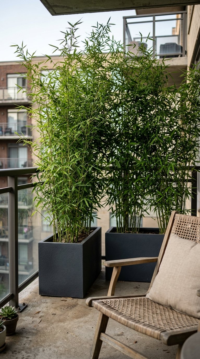 a Tall Bamboo Plant for Instant Privacy