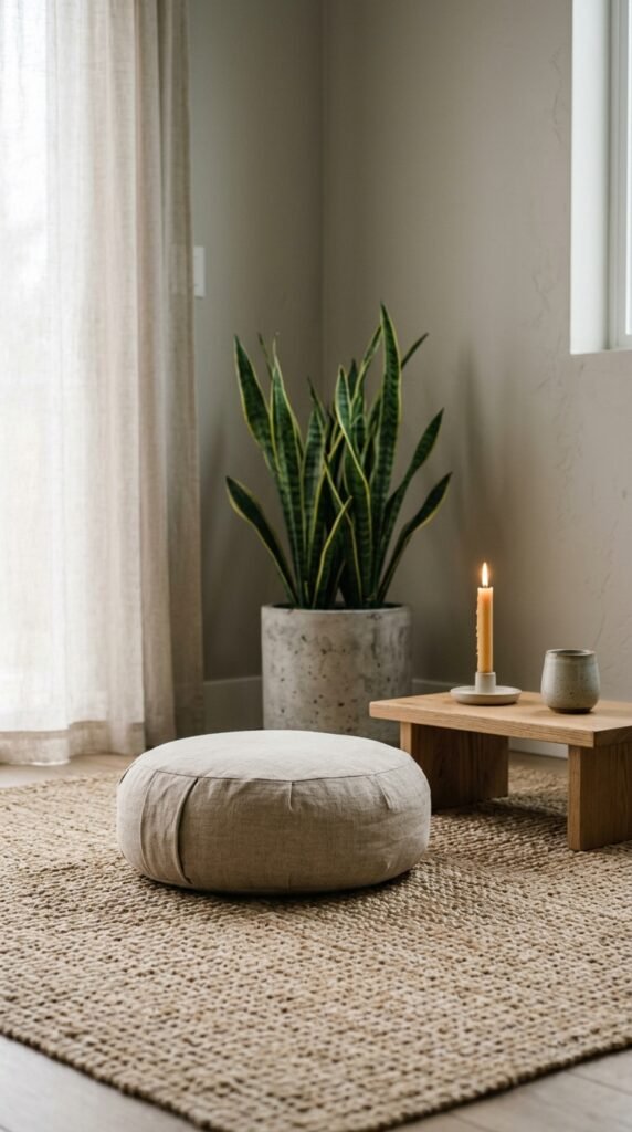 a Zazen Meditation Corner or Reading Nook