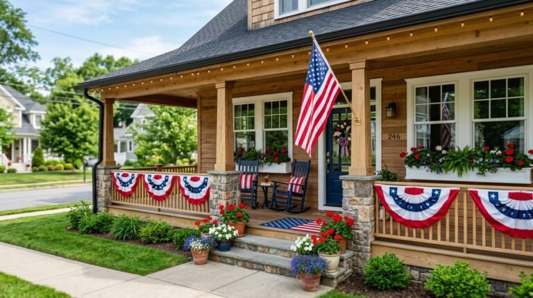 patriotic porch ideas
