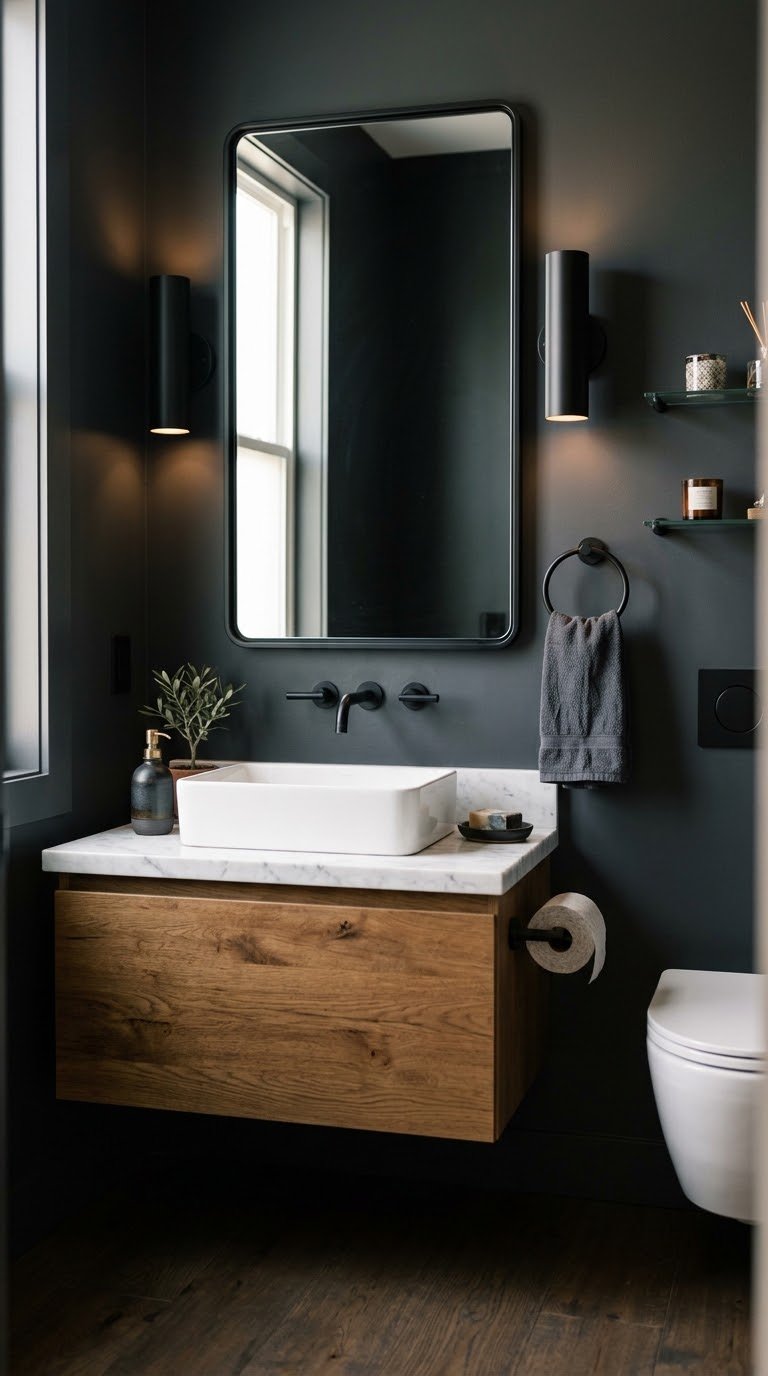 Add Brass or Black Fixtures for Personality