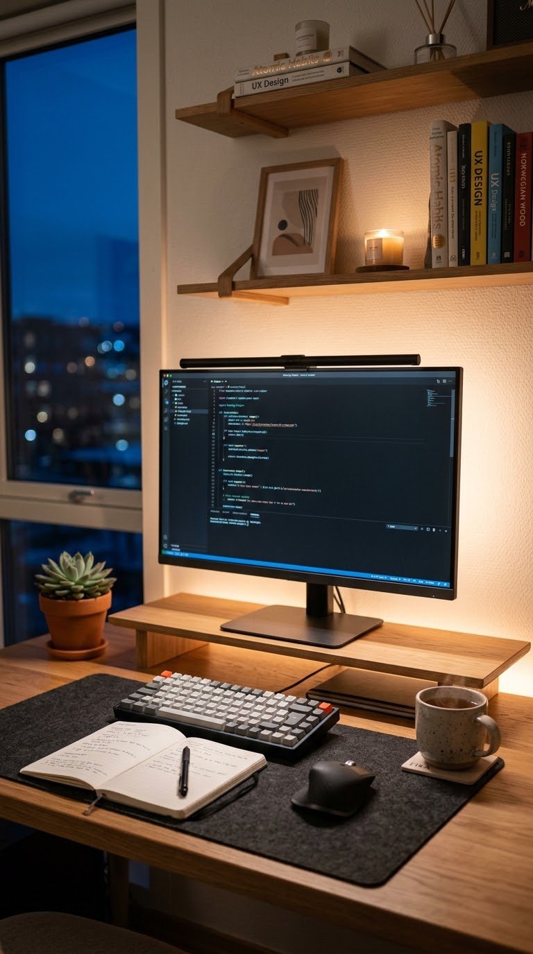Add LED Strip Lights Behind Your Monitor