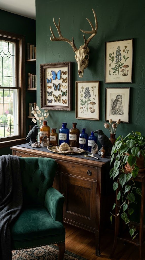Add Taxidermy-Adjacent or Gothic Natural Objects