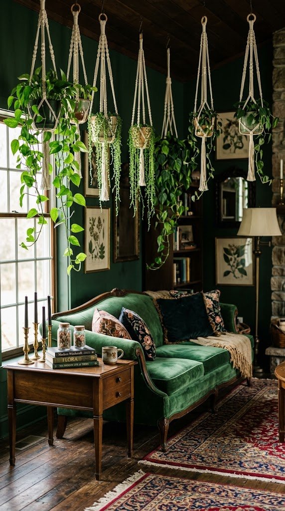 Add Trailing Plants at Ceiling Height