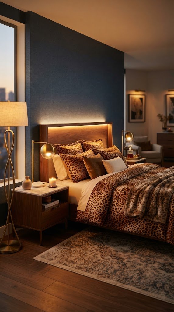 Add Warm Amber Lighting to Deepen the Mood