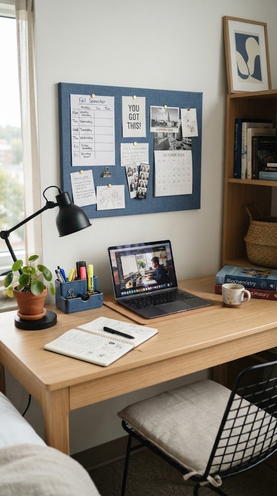 Add a Blue Bulletin Board for Visual Organization