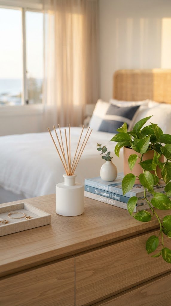 Add a Coastal Scent Diffuser as Your Room's Final Layer